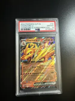 PSA 10 Charizard EX SVP EN 161 Blac Star Promo Pokemon 2024 - Image 1
