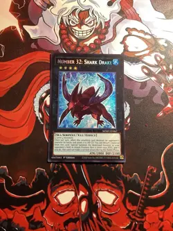 x1 Number 32: Shark Drake - MZMU-EN067 - Secret Rare - 1st Edition Yu-Gi-Oh! M/N - Image 1