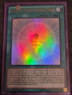 Yu-Gi-Oh! Rank-Up-Magic Astral Force MP14-EN226 Ultra Rare 1st Ed Near Mint - Image 1
