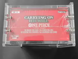 One Piece OP13 Booster Box English + Acrylic Case - SEALED- Carrying on His Will - Image 3