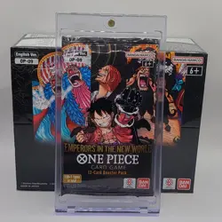 One Piece TCG Emperors in the New World (OP-09) English Booster Pack Sealed - Image 1