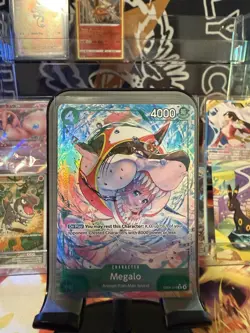 Bandai One Piece CCG Megalo EB04-018 Holo Character 4000 Power English - Image 1