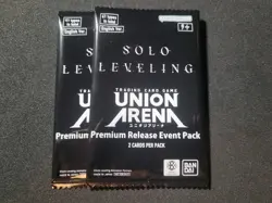 1x Union Arena Solo Leveling Premium Release Pack Sealed - Image 1