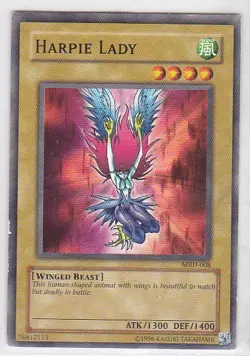 JP) Yugioh - Konami - Yu-Gi-Uh! - Harpie Lady - MRD-008 - Trading Card - Image 1