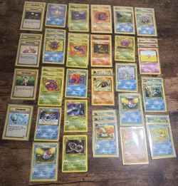 Pokemon TCG 47 Card Lot Fossil Uncommon Common Vintage - Image 1