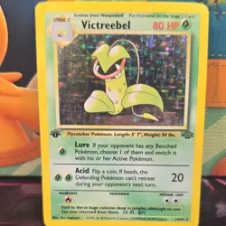 Pokemon Victreebel 1st Edition Jungle 14/64 Holo Rare 1999 Wizards English Card - Image 1