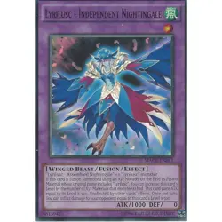 MACR-EN041 LYRILUSC - INDEPENDANT NIGHTINGALE SUPER RARE 1st ED NM YuGiOh TCG - Image 1