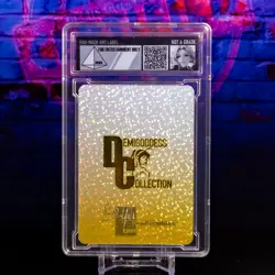 Tsunade Waifu Card Limited DC Label Gold Foil Demigoddess Collection SLAB ACG - Image 3