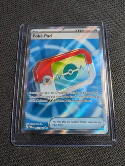 Pokemon TCG Poke Pad Trainer Item Card 113/088 Holo. Ultra Rare! - Image 1