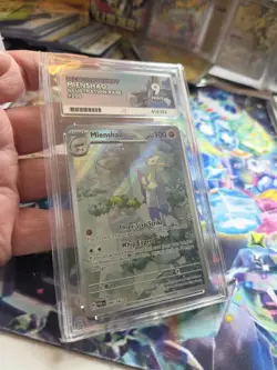 Mienshao 134/086 Illustration Rare White Flare Pokemon TCG Ace 9 Pokemon card - Image 1