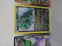 POKEMON X 4 LARGE JUMBO PROMO CARD MEGA TYRANITAR,GALLADE EX,RAYQUAZA MEGA EX - Image 3