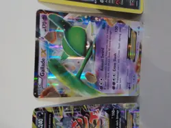 POKEMON X 4 LARGE JUMBO PROMO CARD MEGA TYRANITAR,GALLADE EX,RAYQUAZA MEGA EX - Image 4