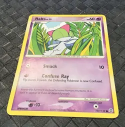 POKEMON CARD LV13 RALTS 102/132 Secret Wonders Black Star - Image 2