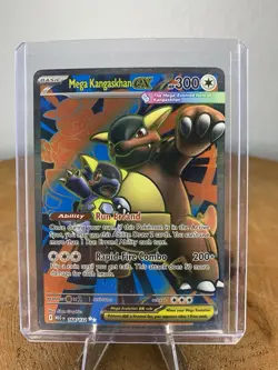 Pokemon Mega Kangaskhan EX Ultra Rare Holo Me01 164/132 300 HP Card - Image 1