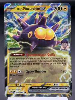 Hop’s Pincurchin ex 068/217 - Ultra Rare - Ascended Heroes Pokemon Card NM - Image 1