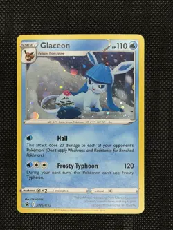 Glaceon - SWSH192 - Pokemon Sword & Shield Promo Ultra Rare Holo Card NM - Image 1