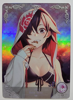 Holo Ruby Rose R Holo Card Anime Foil Collectible Goddess Story - Image 1