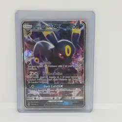 Pokemon TCG Umbreon GX Ultra Rare Card Sun & Moon Base Set, #80/149 MP - Image 1