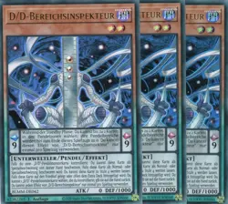 yugioh 3x D/D-Bereichsinspekteur BLMM-DE042 ULTRA RARE 1AUFLAGE DEUTSCH - Image 1