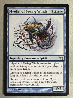 MTG / Myojin of Seeing Winds / CHK / #75 / Regular / Rare / NM - Image 1