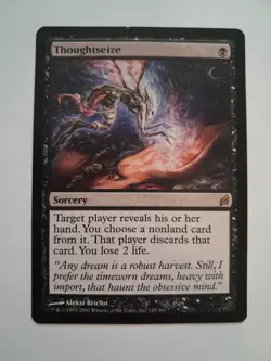 Thoughtseize LP Magic the Gathering Lorwyn MTG - Image 1
