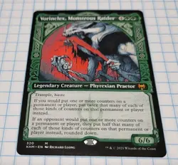 Magic the Gathering Kaldheim Showcase Vorinclex, Monstrous Raider MTG KHM 320 M - Image 1