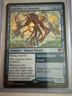 MTG Emeritus of Ideation - Secrets of Strixhaven - Regular #45 - Image 1