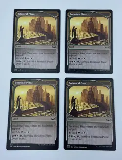 MTG - Lot of 4 - Botanical Plaza - Streets of New Capenna - SNC 350 - Showcase - Image 1