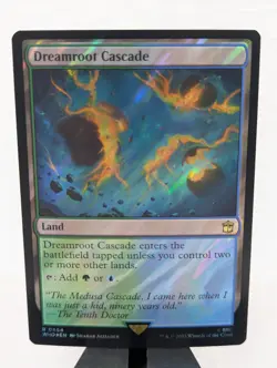 Dreamroot Cascade (Surge Foil) Doctor Who Magic the Gathering MTG - Image 1
