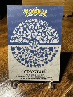 2025 Pokemon Crystal Card Collection Black Dark Edition #080 Slowbro Holo - Image 4