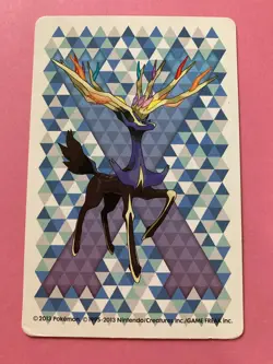 Pokemon X Nintendo Playing Card TCG Froakie Ace of Diamonds 2013 Nintendo Japan - Image 4