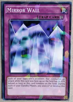 Mirror Wall - Yu-Gi-Oh! - BP03-EN0188- 1st Ed. - Shatterfoil Rare - NM - Image 1