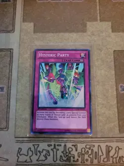 YUGIOH HYSTERIC PARTY LCJW-EN112 SUPER 1ST ED LP - Image 1