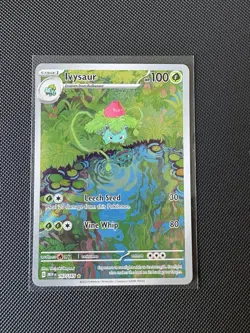 Pokemon 151 Ivysaur 167/165, ENGLISH - NM - Image 1