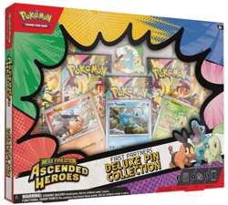 2x Pokemon Mega Evolution Ascended Heroes First Partners Deluxe Pin Collection - Image 2
