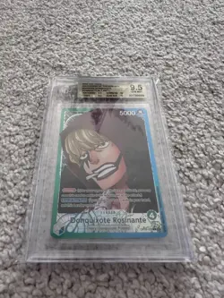 One Piece Donquixote Rosinante - OP05-022 Alt Art Leader BGS 9.5 Gem Mint - Image 2