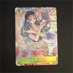 Nico Robin EB03-055 One Piece CCG Heroines Holo 8000 Power 7 Cost - Image 1
