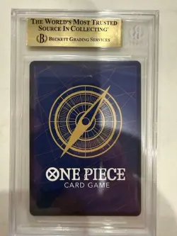 2025 One Piece St. Topman Warcury OP13-089 Alt Art BGS 9.5 Carrying On His Will - Image 2