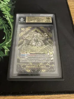 BGS 10 Marshall.D.Teach (SP) (Gold) OP09-093 English Legacy of the Master Foil - Image 1