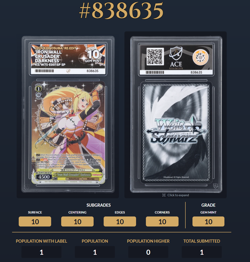 Signed Weiss Schwarz Konosuba! Iron Wall Crusader Darkness KS/W75-E001SP Ace 10 - Image 2