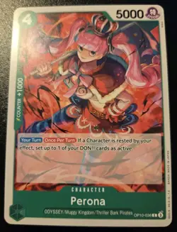 Perona OP10-036 Common Royal Blood One Piece Card Game - Image 1