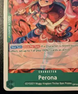 Perona OP10-036 Common Royal Blood One Piece Card Game - Image 4