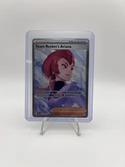 Team Rocket's Ariana 237/182 Destined Rivals Holo Pokemon Card - Image 1
