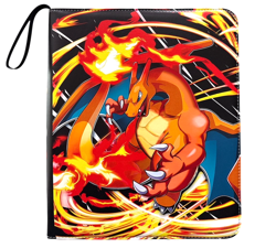 Charizard Card Binder for Pokemon Cards Holder 900 Cards w/ 50 Removable Sleeves - Image 1