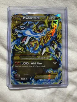 M Charizard EX 108/106 - Secret Rare Gold - XY Flashfire - Pokemon Card - NM - Image 3