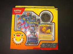 Pokemon TCG Pokemon Day 2026 Collection - 1 foil promo card + 1 coin + 3 booster - Image 1