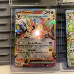 9 Card Eeveelution EX Complete Set NM Prismatic Evolutions Umbreon Eevee English - Image 3