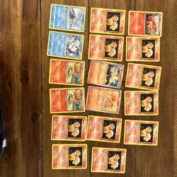 Pokemon Tcg Ninetales Vulpix Card Lot - Image 1