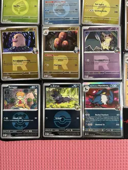 Pokemon Trading Card Lot - Custom 17 Card Lot - Holos, Reverse Holos, Poke, Bb S - Image 5