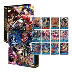 One Piece Card Game Seven Warlords of the Sea Binder Set (EN) + 12 Card Promo - Image 1